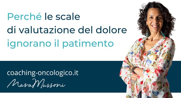 Le scale di valutazione del dolore ignorano il patimento: perché?